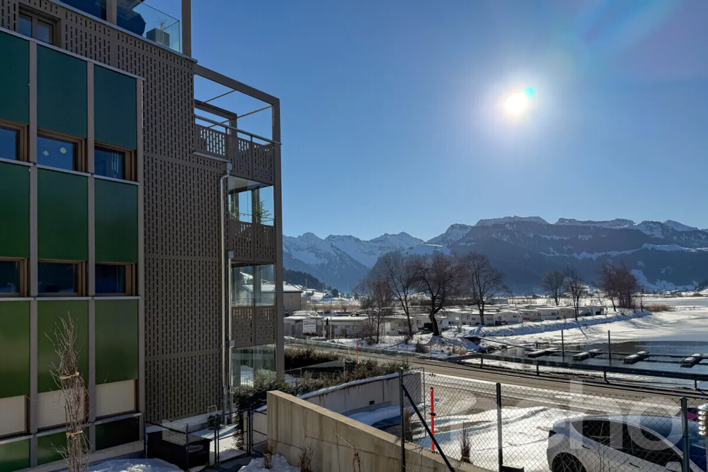 Quiet residential area above the fog line at Sihlsee - Photo 12 of 12