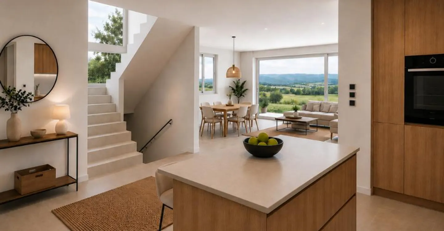 Neues Doppeleinfamilienhaus bei Lausanne - Foto 4 von 13