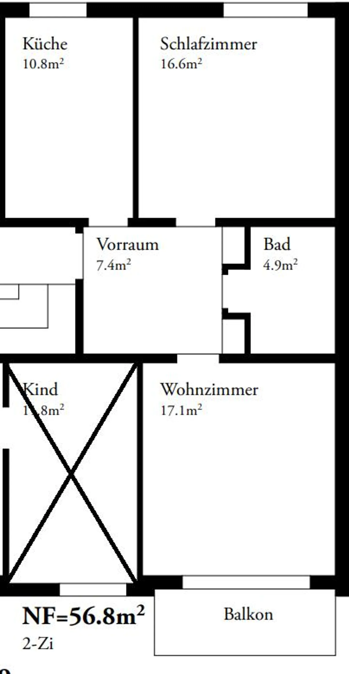 Beautiful 3-room apartment with balcony in a quiet location - Photo 7 of 7