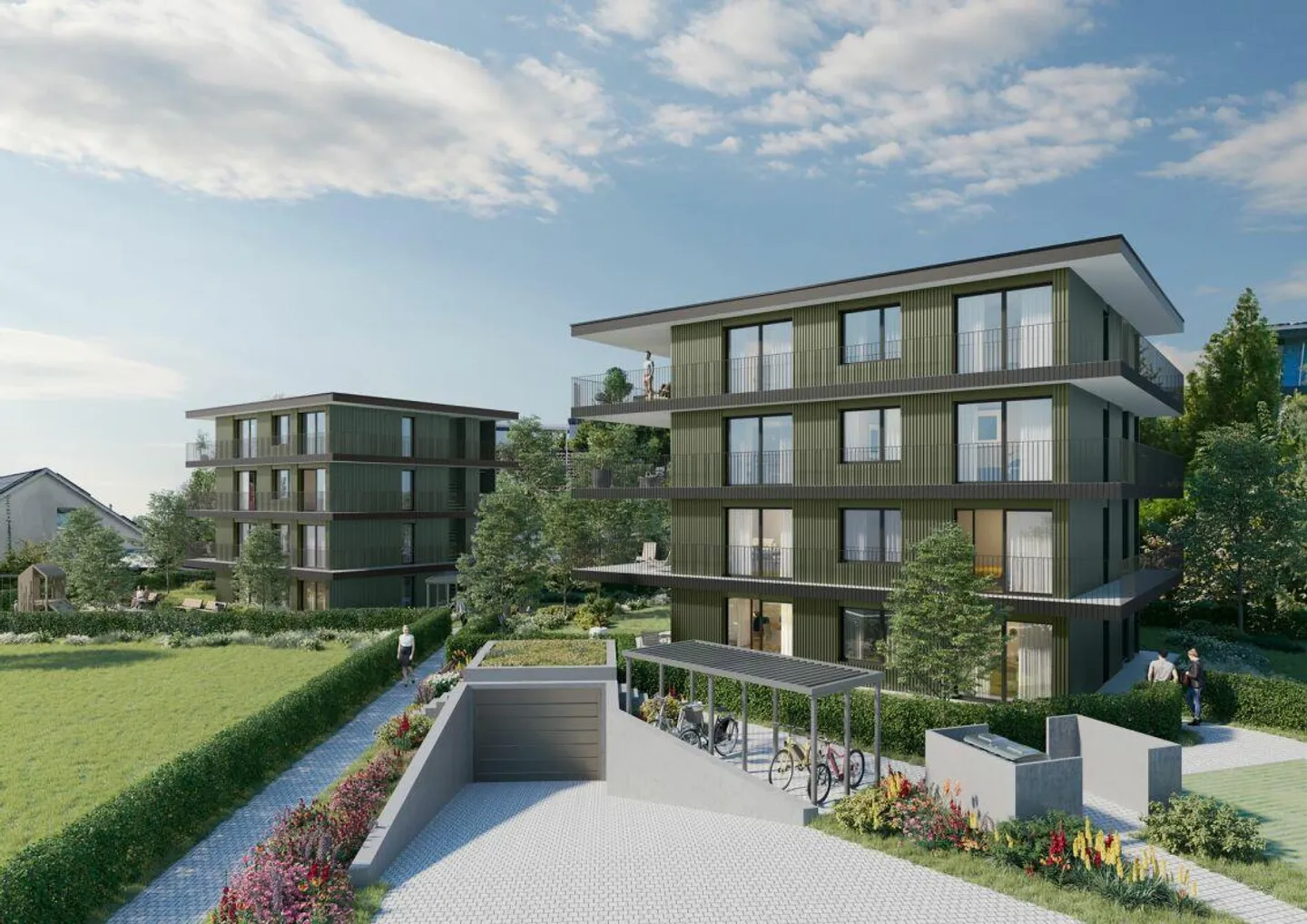 Quadro-Vista Wetzikon 3.5 Zimmerwohnung A3 - Foto 2 von 5