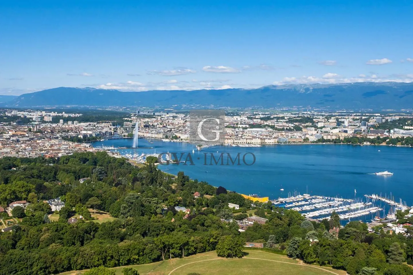 Vista panoramica sul lago e il Giura - Foto 1 di 1