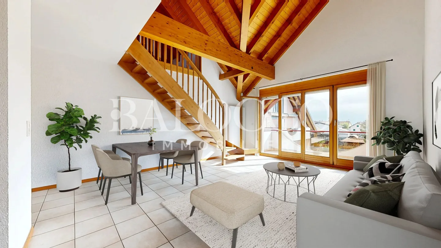 Chance nicht verpassen - Duplex-Penthouse mit 4,5 Zimmern - Foto 2 von 10