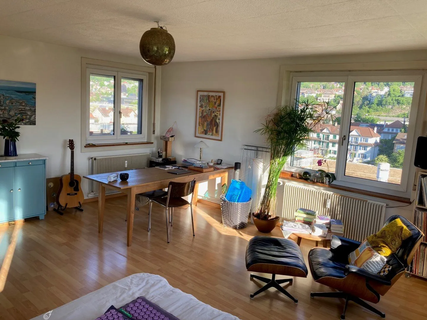 Charmante 1-Zimmer-Wohnung mit schöner Aussicht in Biel - Foto 4 von 9