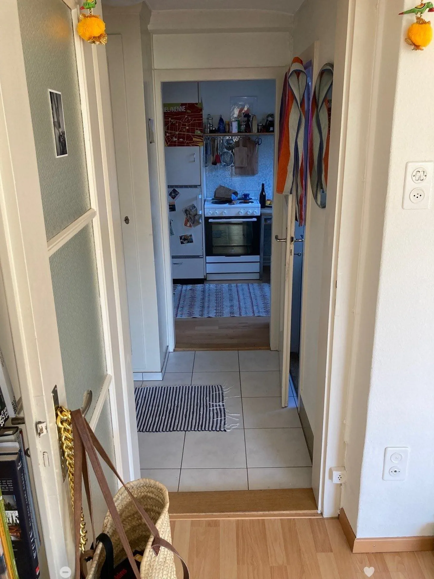 Charmante 1-Zimmer-Wohnung mit schöner Aussicht in Biel - Foto 5 von 9