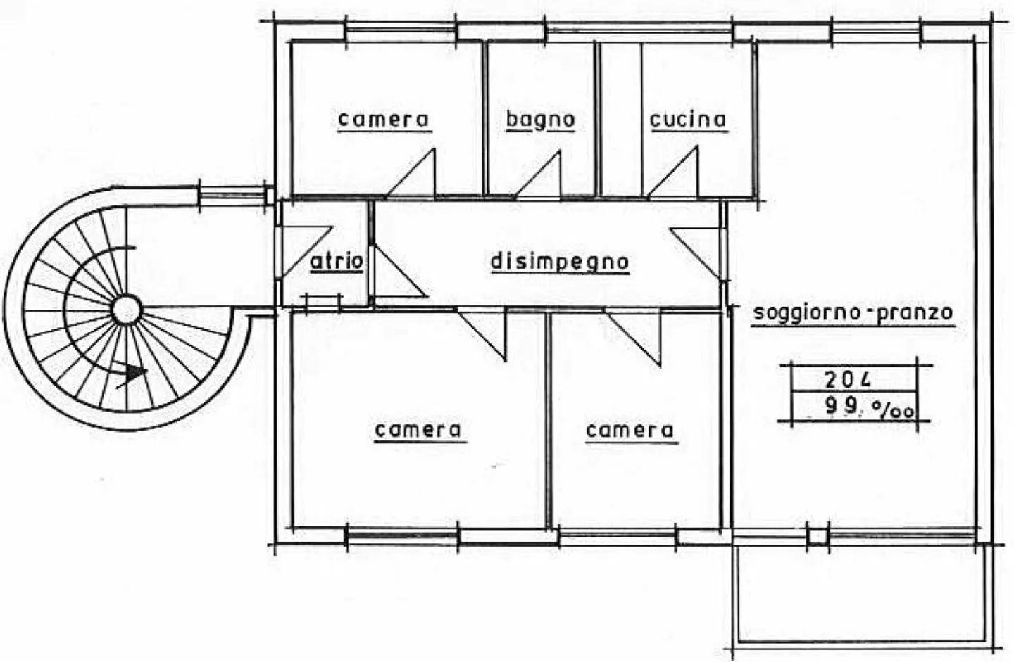 Wunderschöne 3.5 Zimmer in der Via Rompeda in Bellinzona - Foto 15 von 15