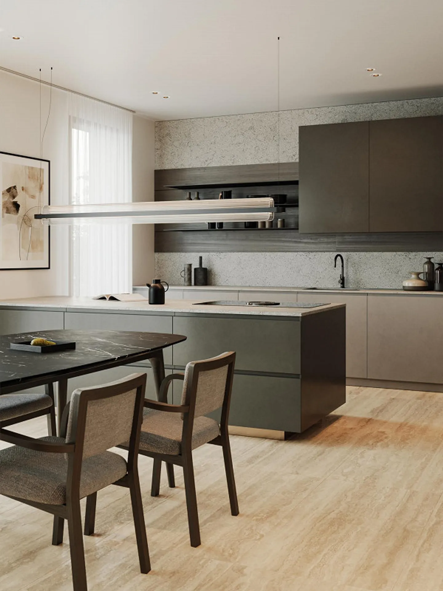 Modernes 2,5-Zimmer-Apartment in neuem Minergie-Gebäude - Stabio - Foto 3 von 15