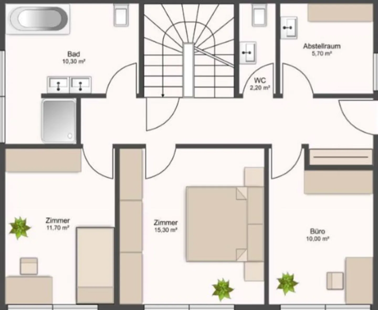 4.5-room single-family house with fantastic views - Photo 28 of 30