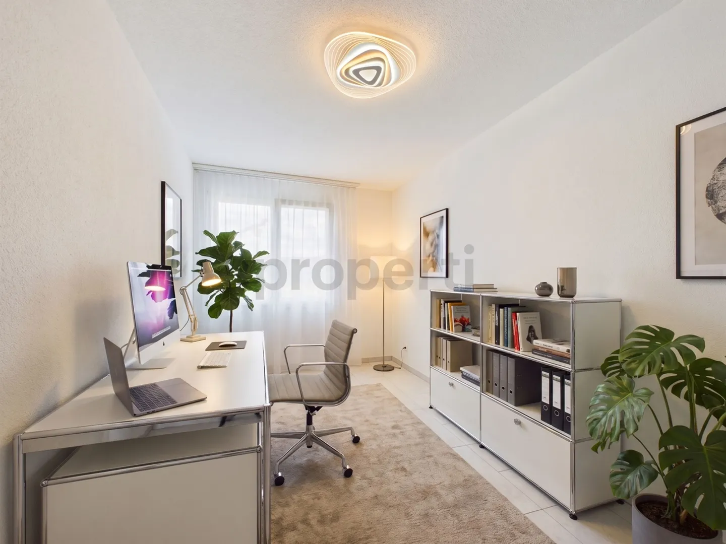 Appartement 4.5 pièces comme neuf avec balcon spacieux - Photo 5 sur 11