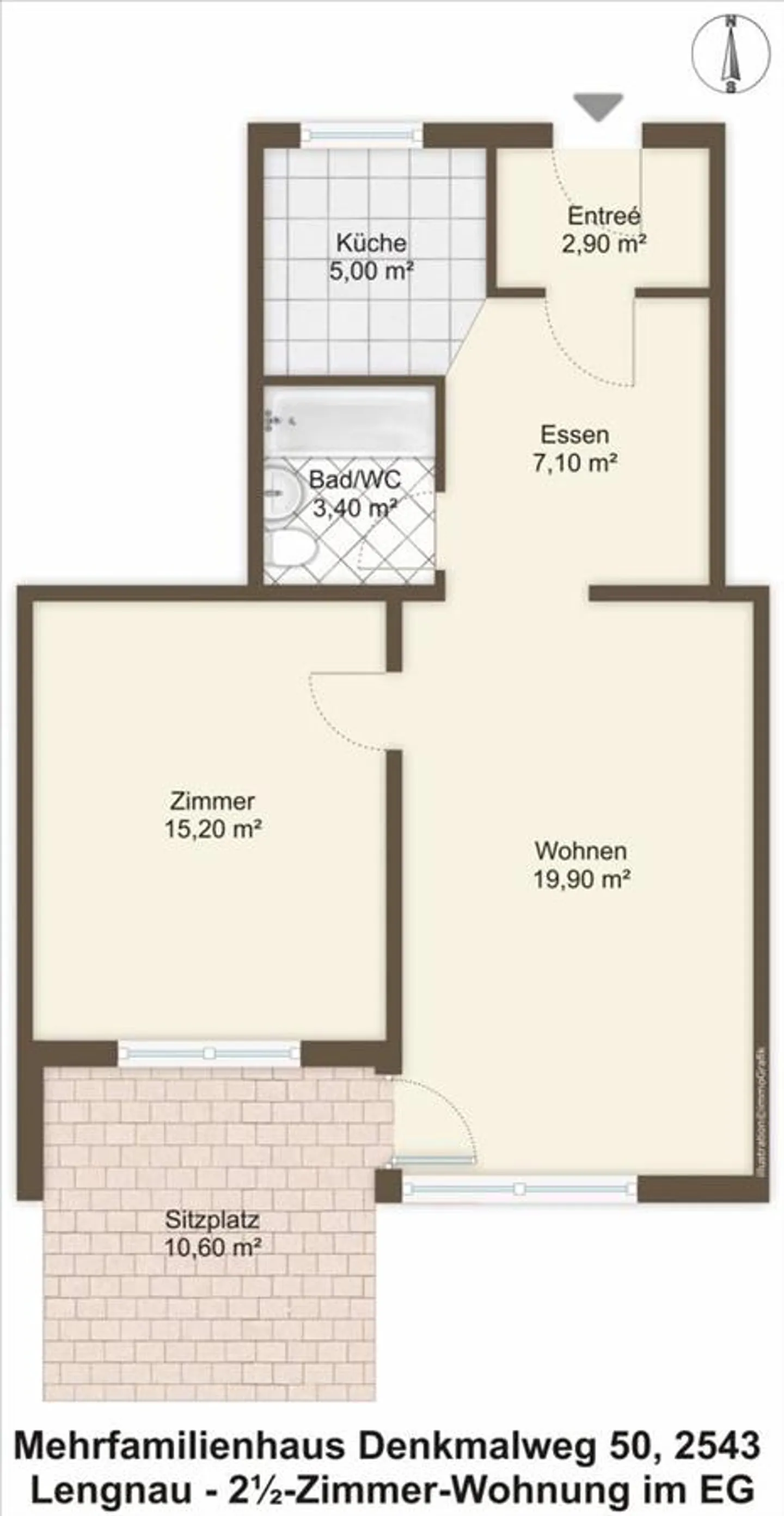Apartment for rent - Photo 5 of 5