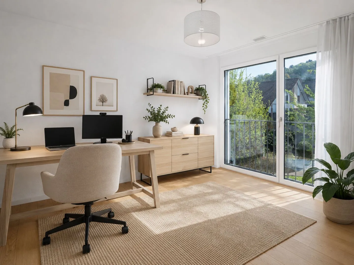Moderne Wohnung mit sonnigem Balkon - Foto 6 von 7