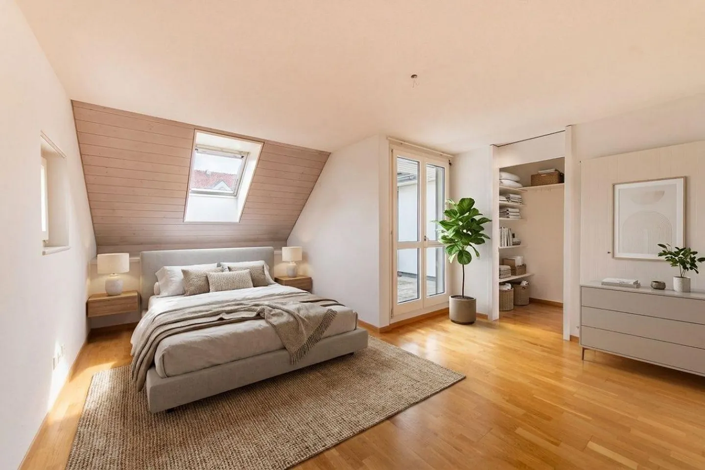 Appartamento duplex con camino accogliente e lavatrice privata - Foto 5 di 13