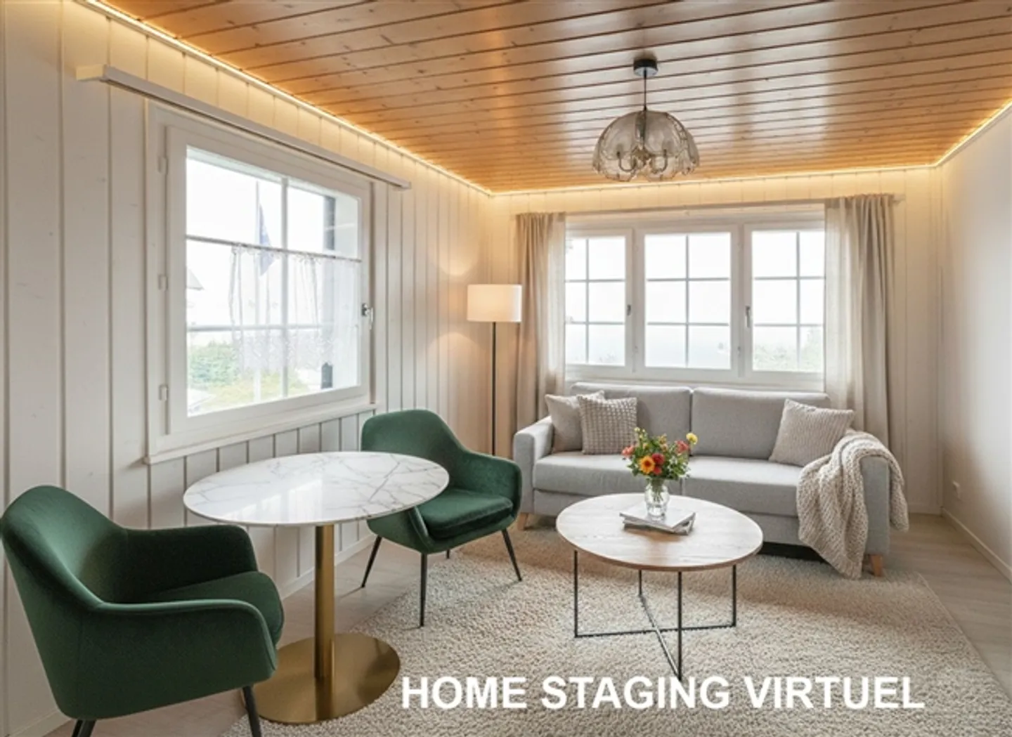 Charmante Wohnung mit Terrasse - Foto 4 von 13