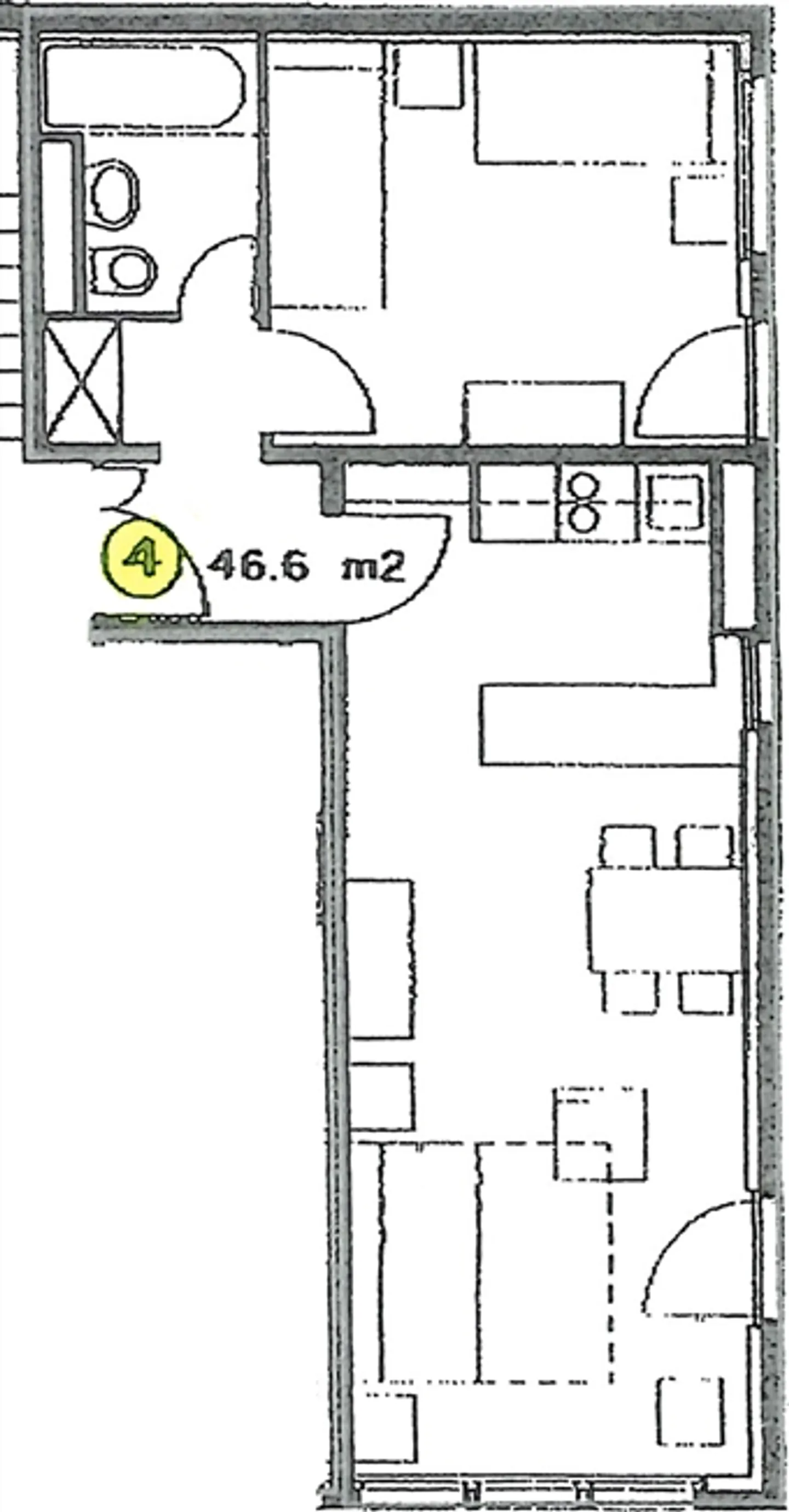 Charmante Wohnung mit Terrasse - Foto 6 von 13