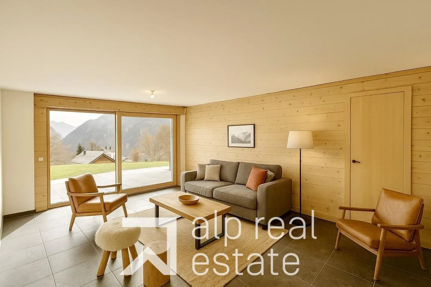 Appartamento nuovo di 2,5 stanze con terrazza a sud e vista sulle montagne - Foto 3 di 15