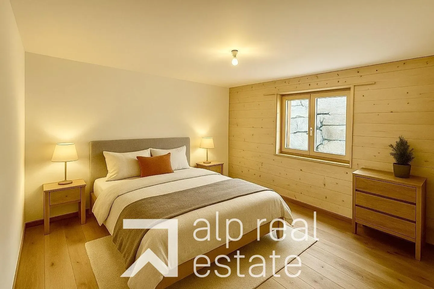 Appartamento nuovo di 2,5 stanze con terrazza a sud e vista sulle montagne - Foto 1 di 15