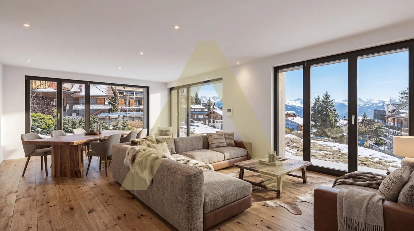 Modernes Apartment in Villars - Foto 4 von 8