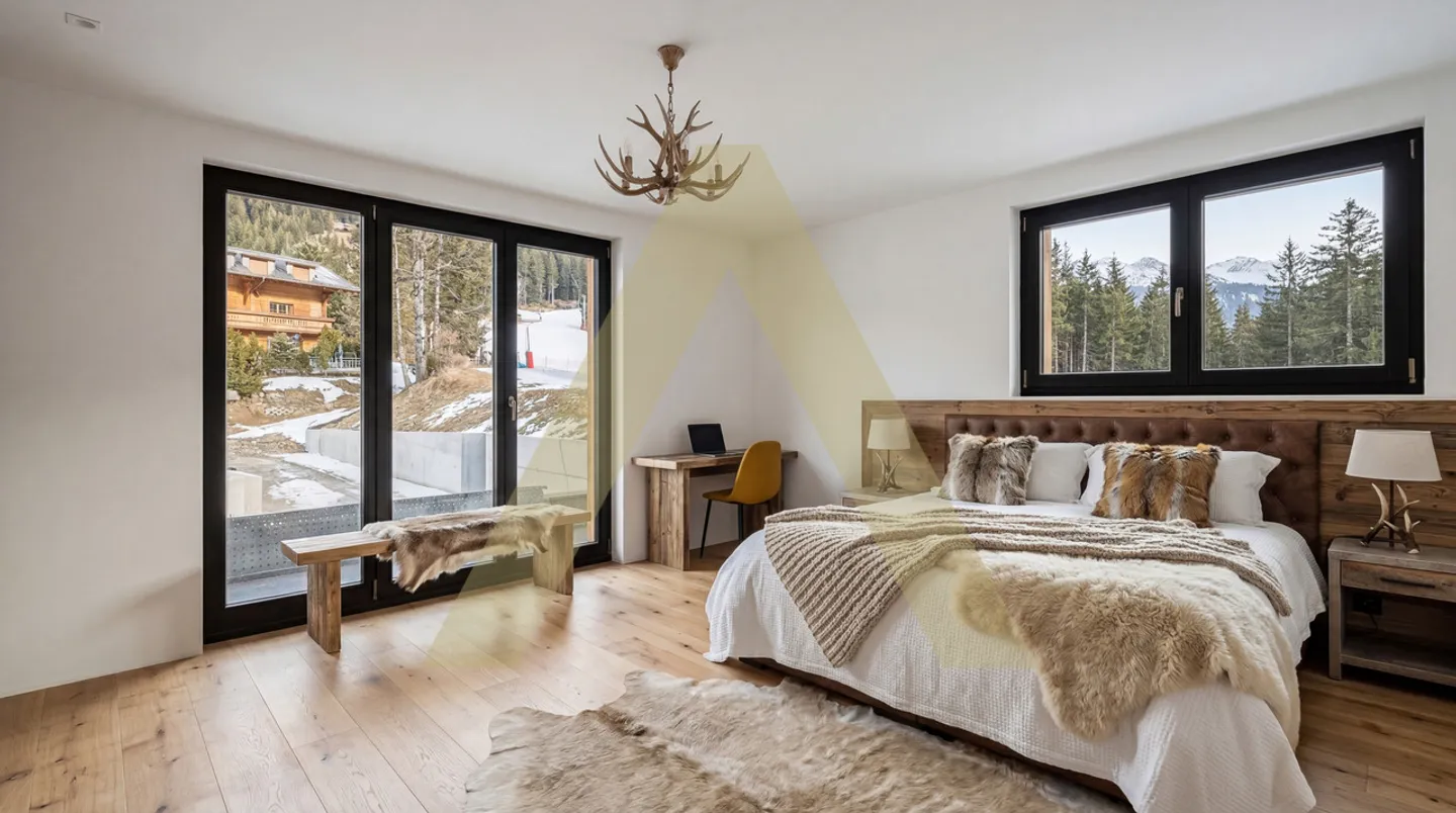 Modernes Apartment in Villars - Foto 6 von 8