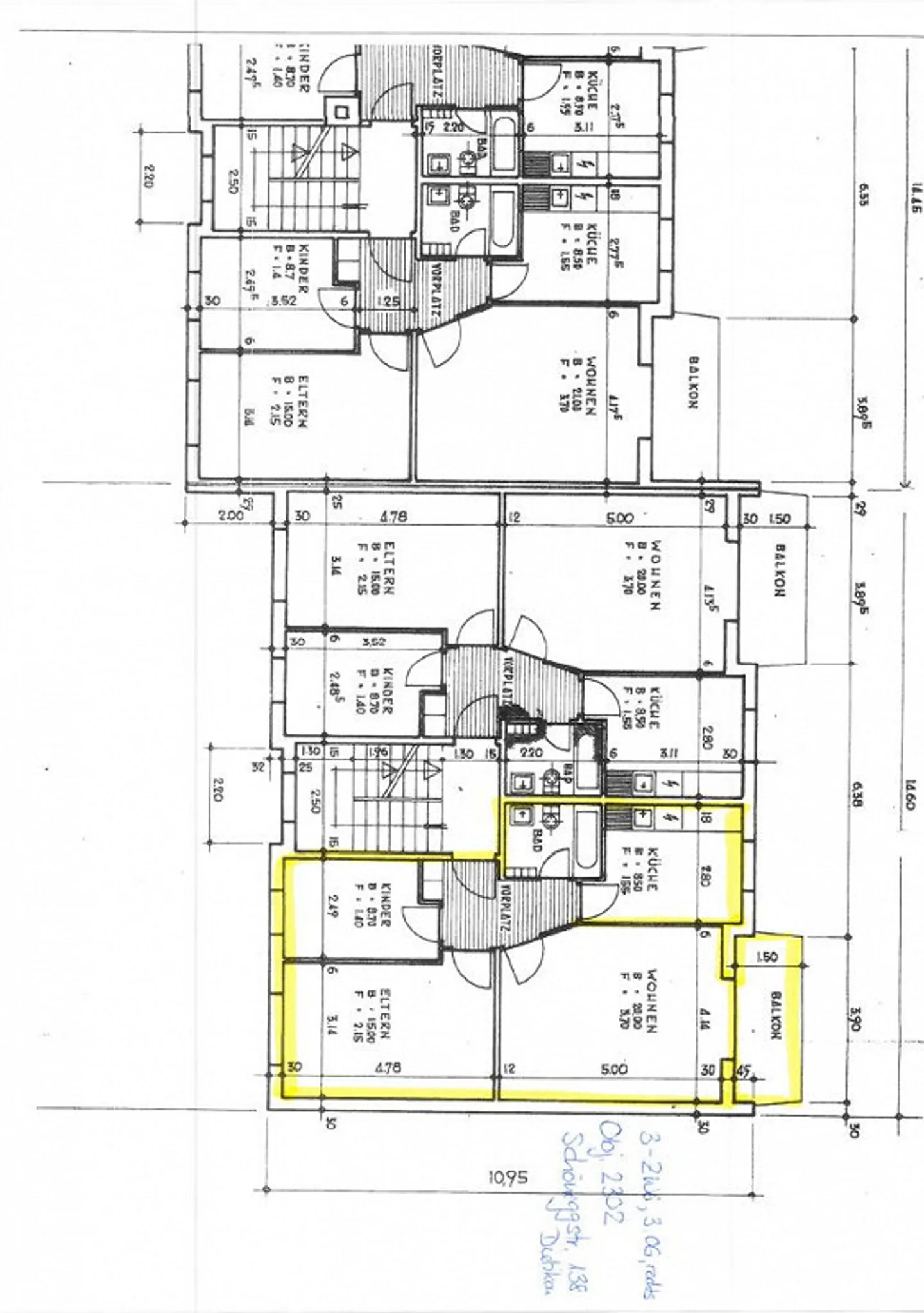 Helle 3-Zimmerwohnung im 3.OG an zentraler Lage - Foto 8 von 8