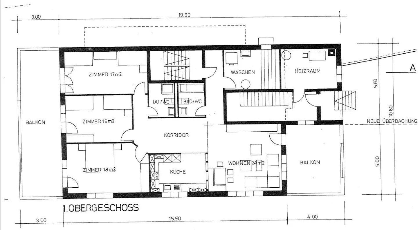 Ampio appartamento di 4,5 stanze con giardino d'inverno e terrazza a Spiringen - Foto 10 di 10