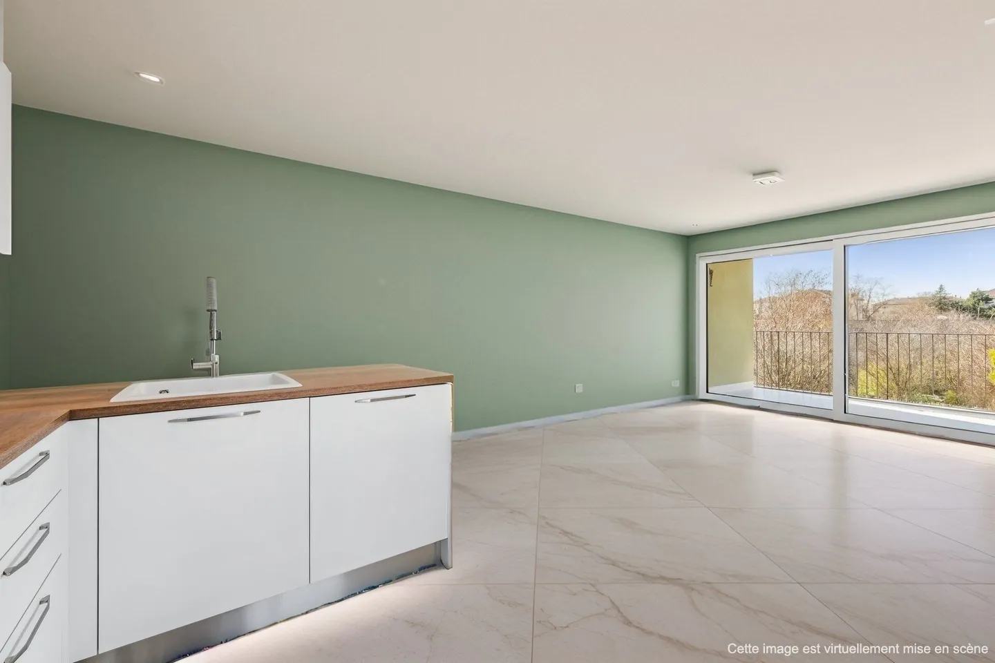 Ultimo piano nel centro di Yverdon: Splendido appartamento di 2,5 locali in assoluta tranquillità - Foto 7 di 12