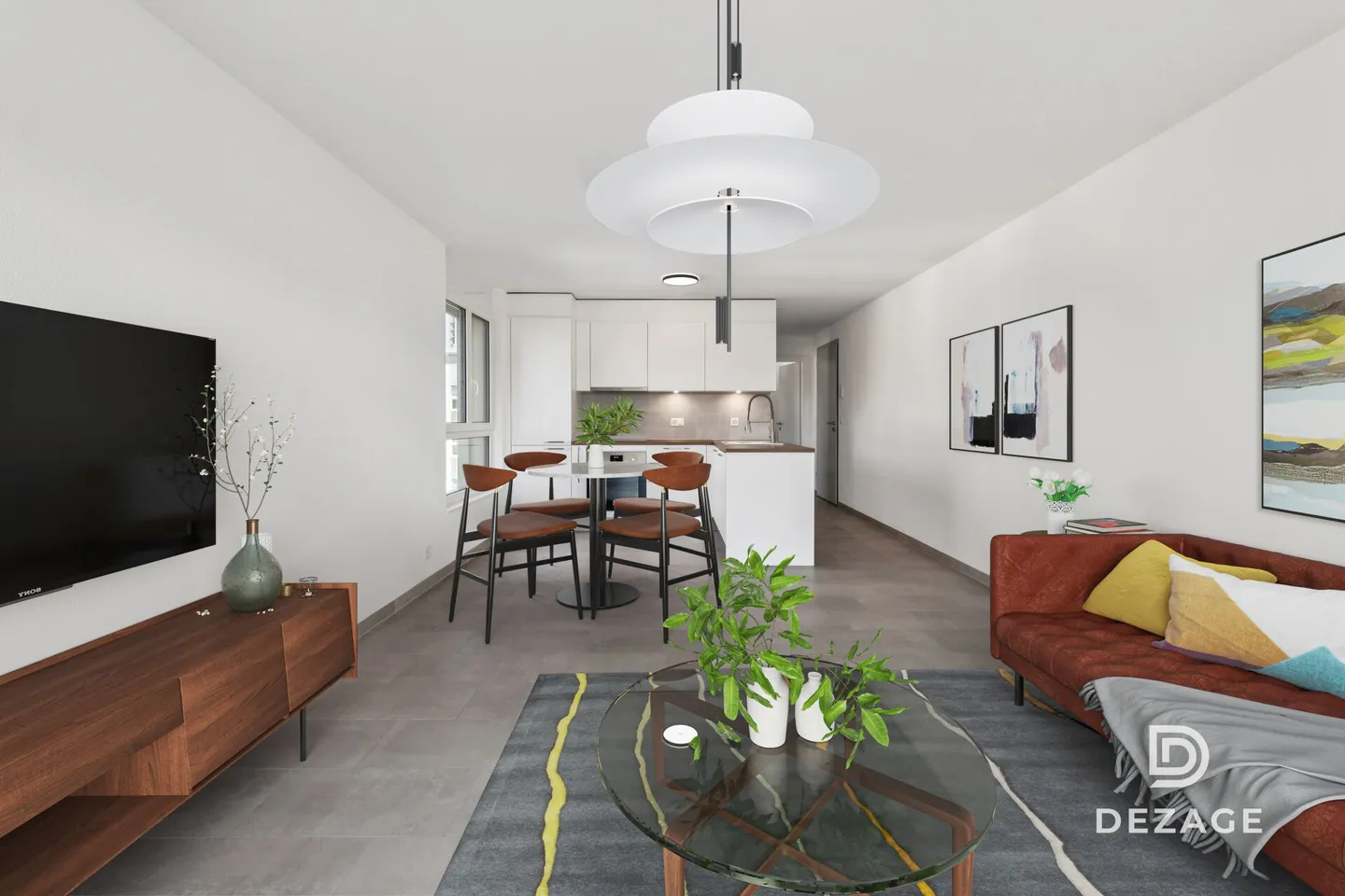 Ultimo piano nel centro di Yverdon: Splendido appartamento di 2,5 locali in assoluta tranquillità - Foto 2 di 12