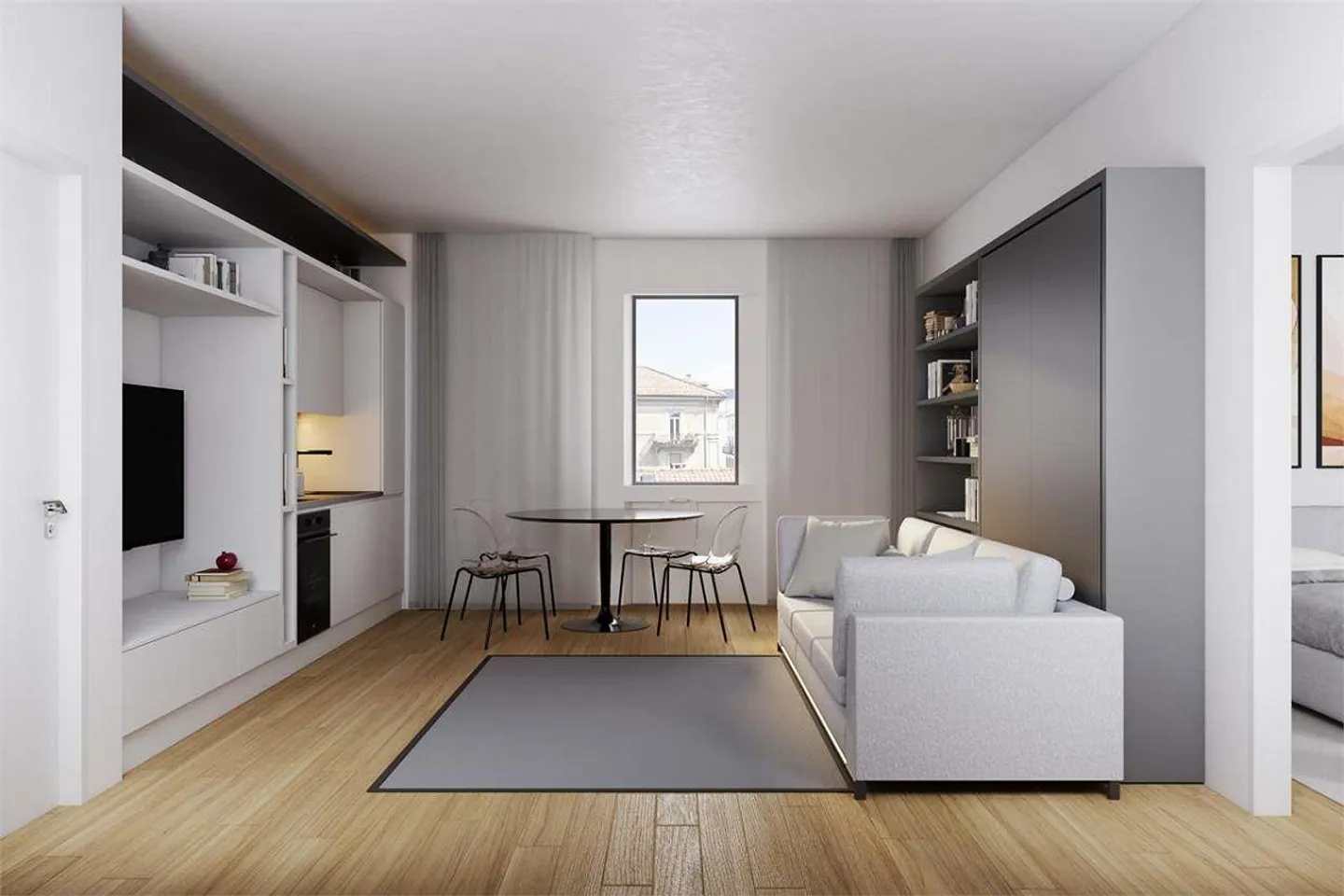 Lavizzari 7 - Appartement spacieux de 2,5 pièces - Photo 1 sur 9