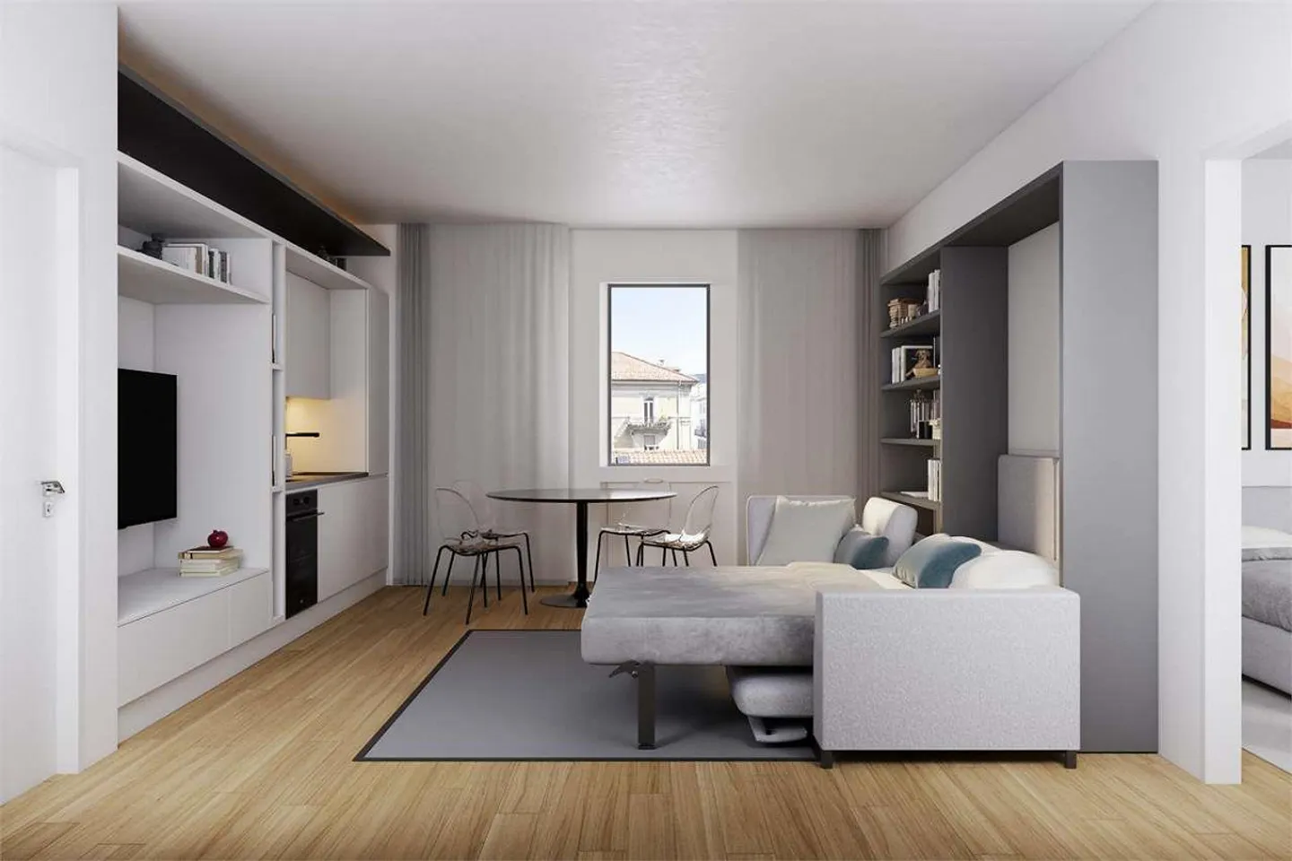 Lavizzari 7 - Appartement spacieux de 2,5 pièces - Photo 2 sur 9