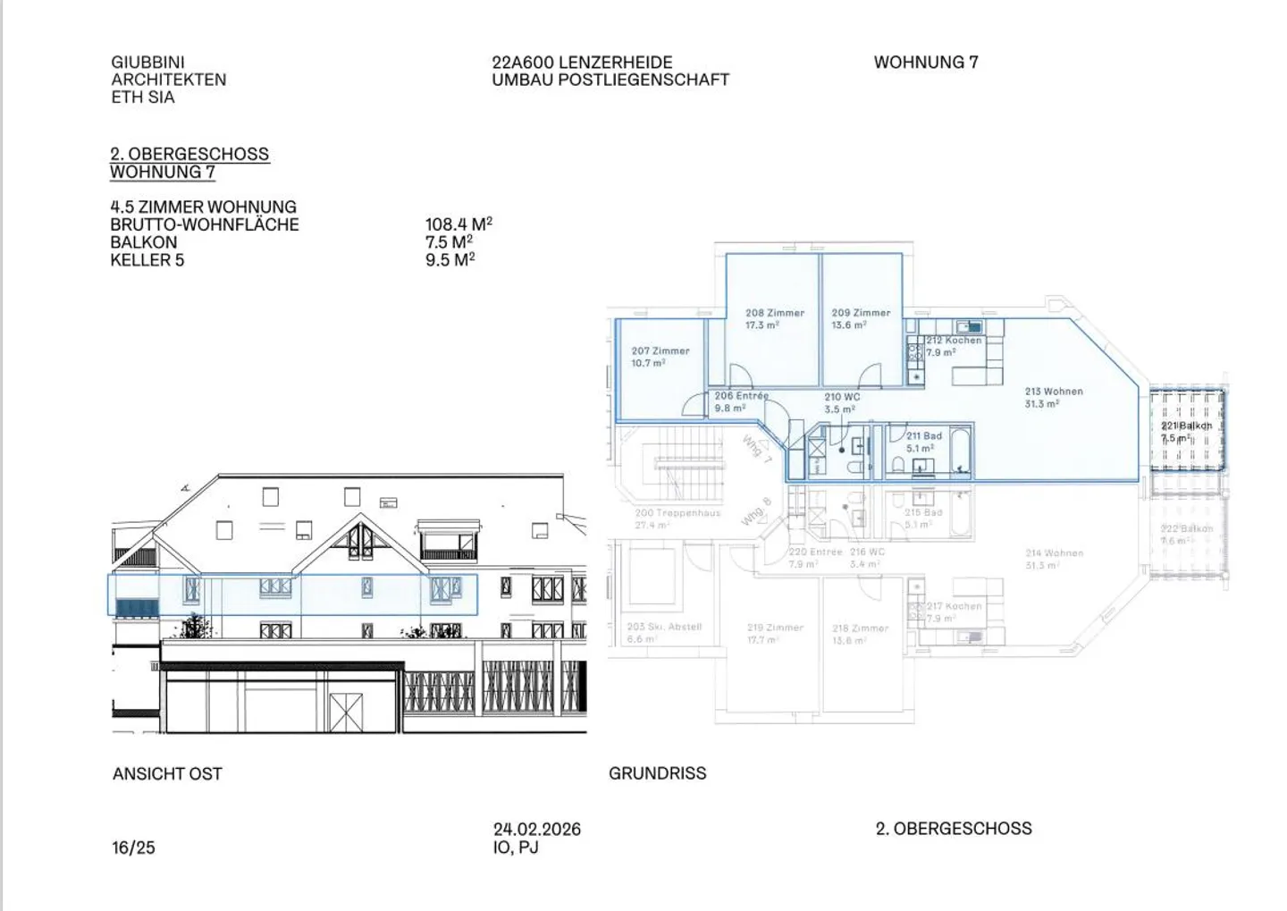 Family-friendly 4.5 room apartments in renovated post building - Photo 2 of 3