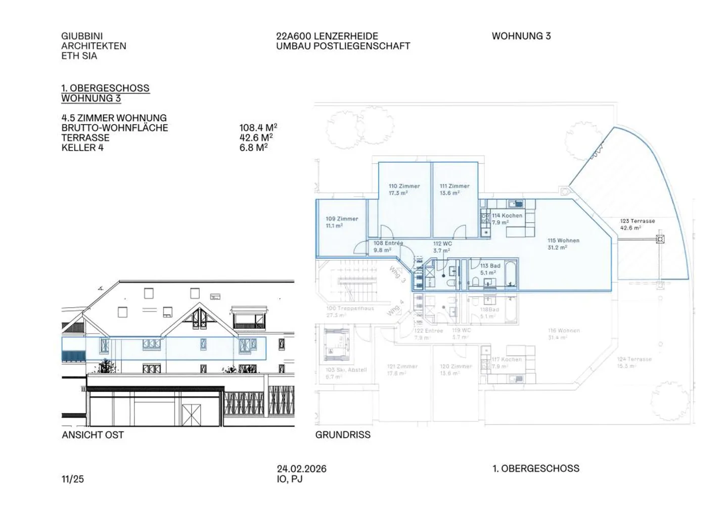 Family-friendly 4.5 room apartments in renovated post building - Photo 3 of 3
