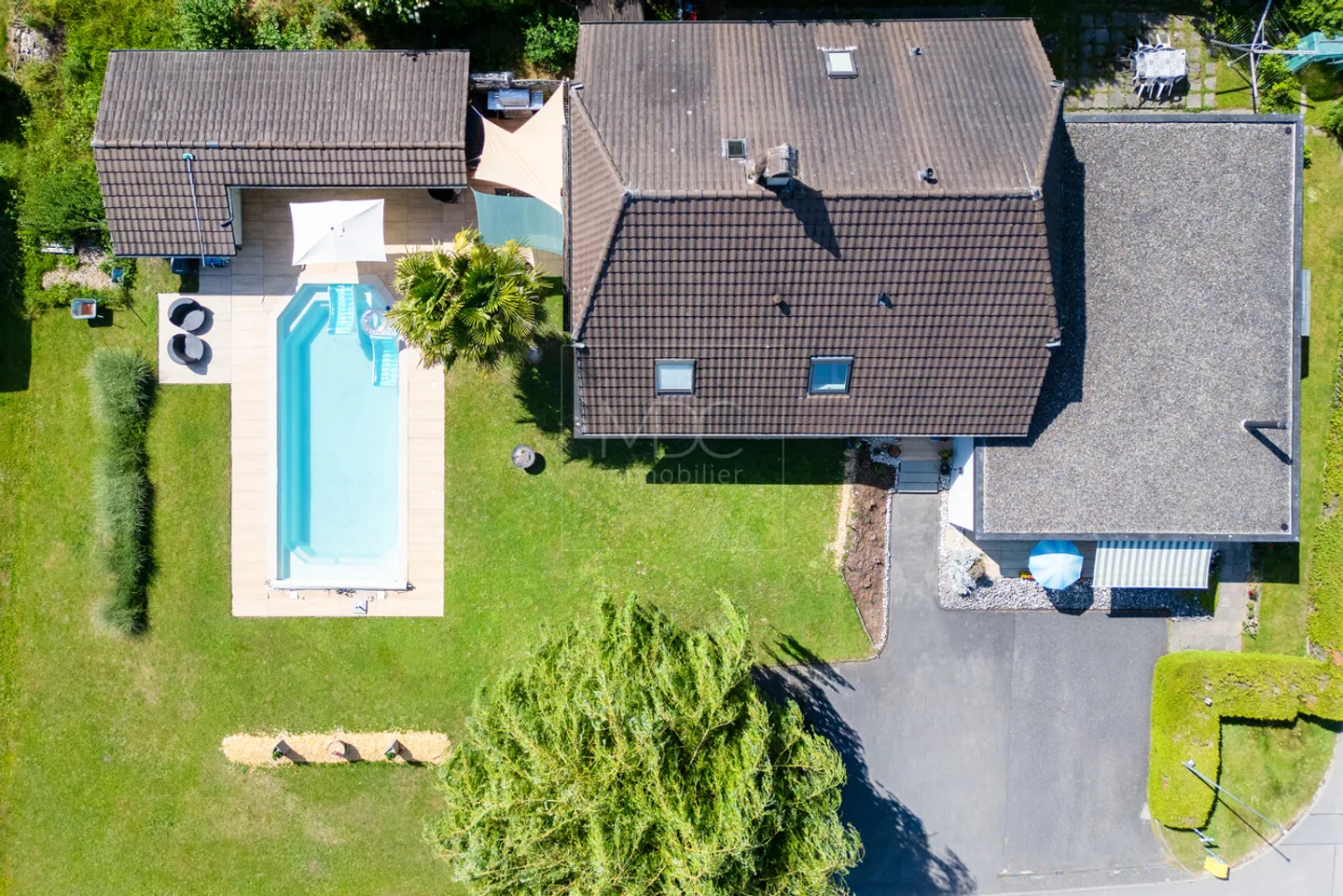 Geräumige Villa mit Pool in St-Aubin - Foto 18 von 19