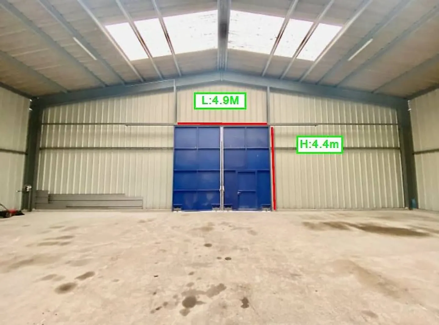 Capannone/Deposito - superfici modulari da 200 a 800 m² a Granges-Marnand-Centrato in R - Foto 2 di 7