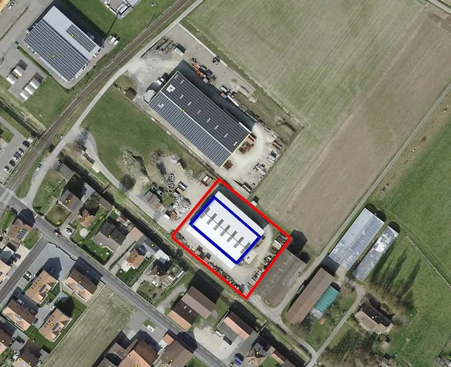 Capannone/Deposito - superfici modulari da 200 a 800 m² a Granges-Marnand-Centrato in R - Foto 5 di 7