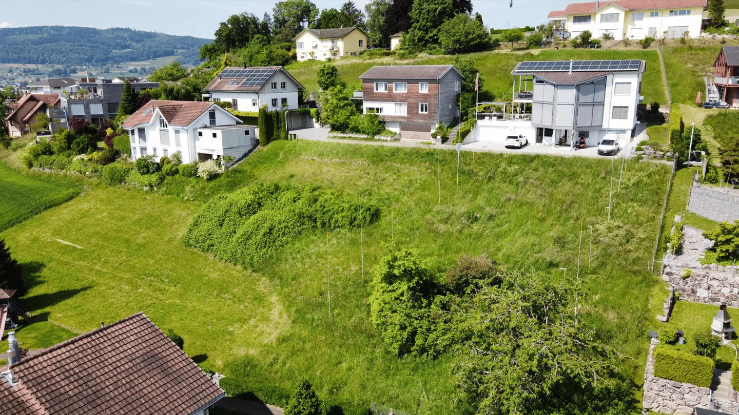 Terreno edificabile con vista a Beinwil am See - tranquillo, soleggiato, ideale per il tuo progetto di costruzione - Foto 3 di 8