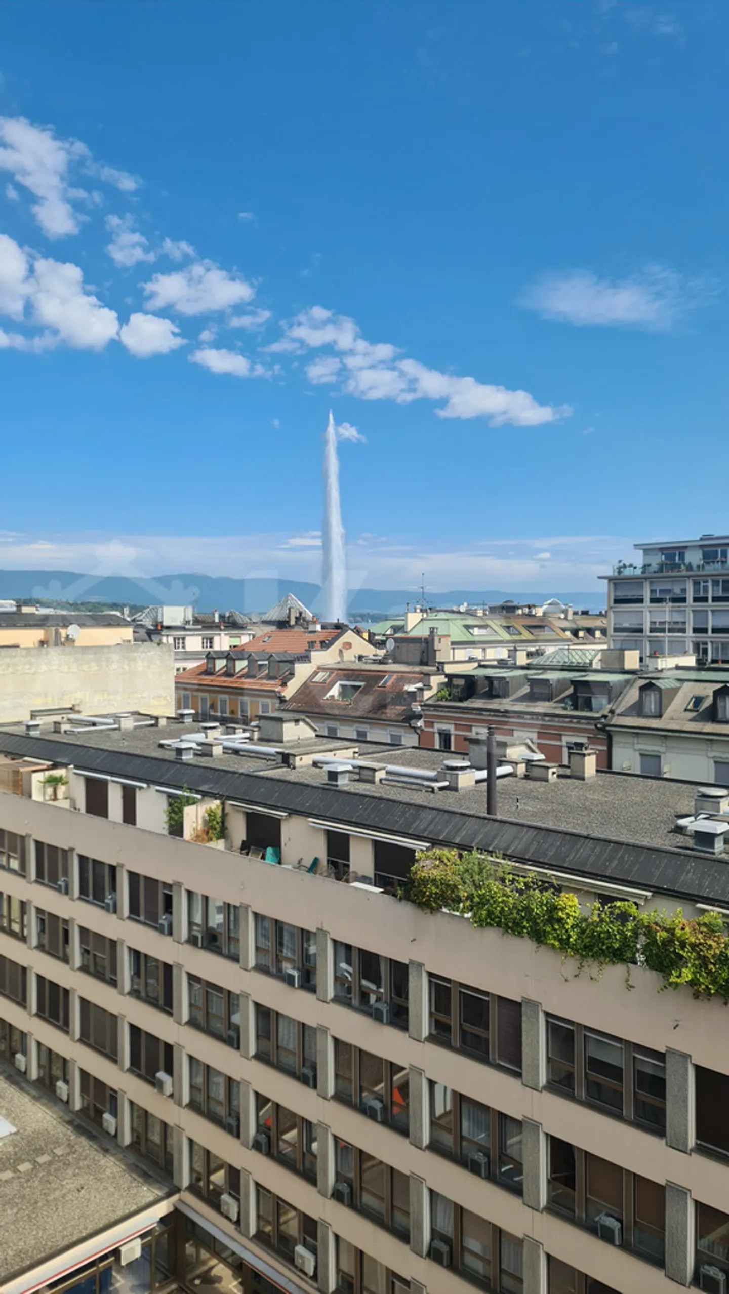 Außergewöhnliche 8-Zimmer-Wohnung mit Blick auf den Jet d'Eau - Foto 1 von 9
