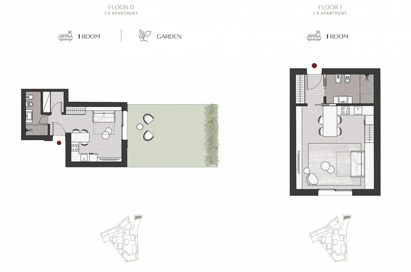 1.5-Room Apartment in New Minergie Building – Stabio Garden Living - Photo 3 of 11