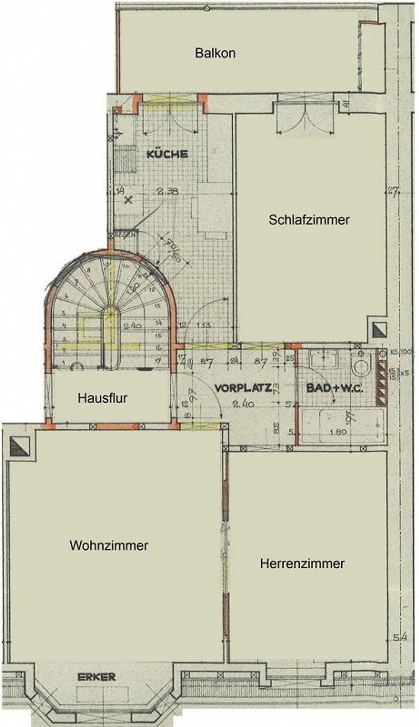 Charming old building at Wettsteinplatz - Photo 7 of 7