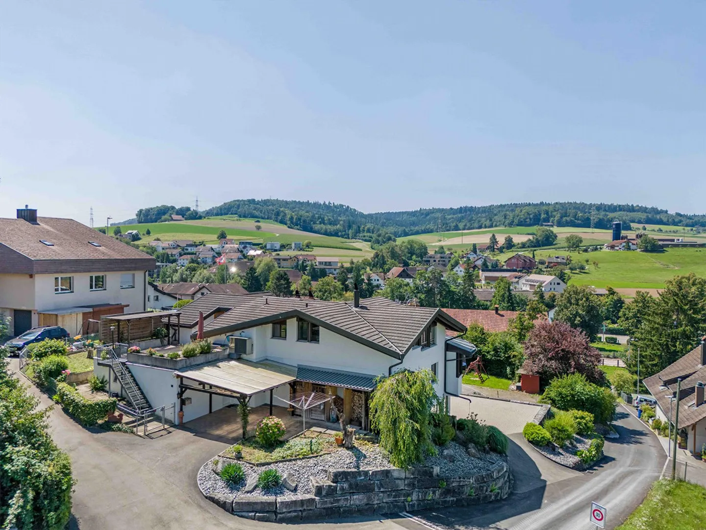 In una zona residenziale tranquilla con vista fantastica - Foto 12 di 13