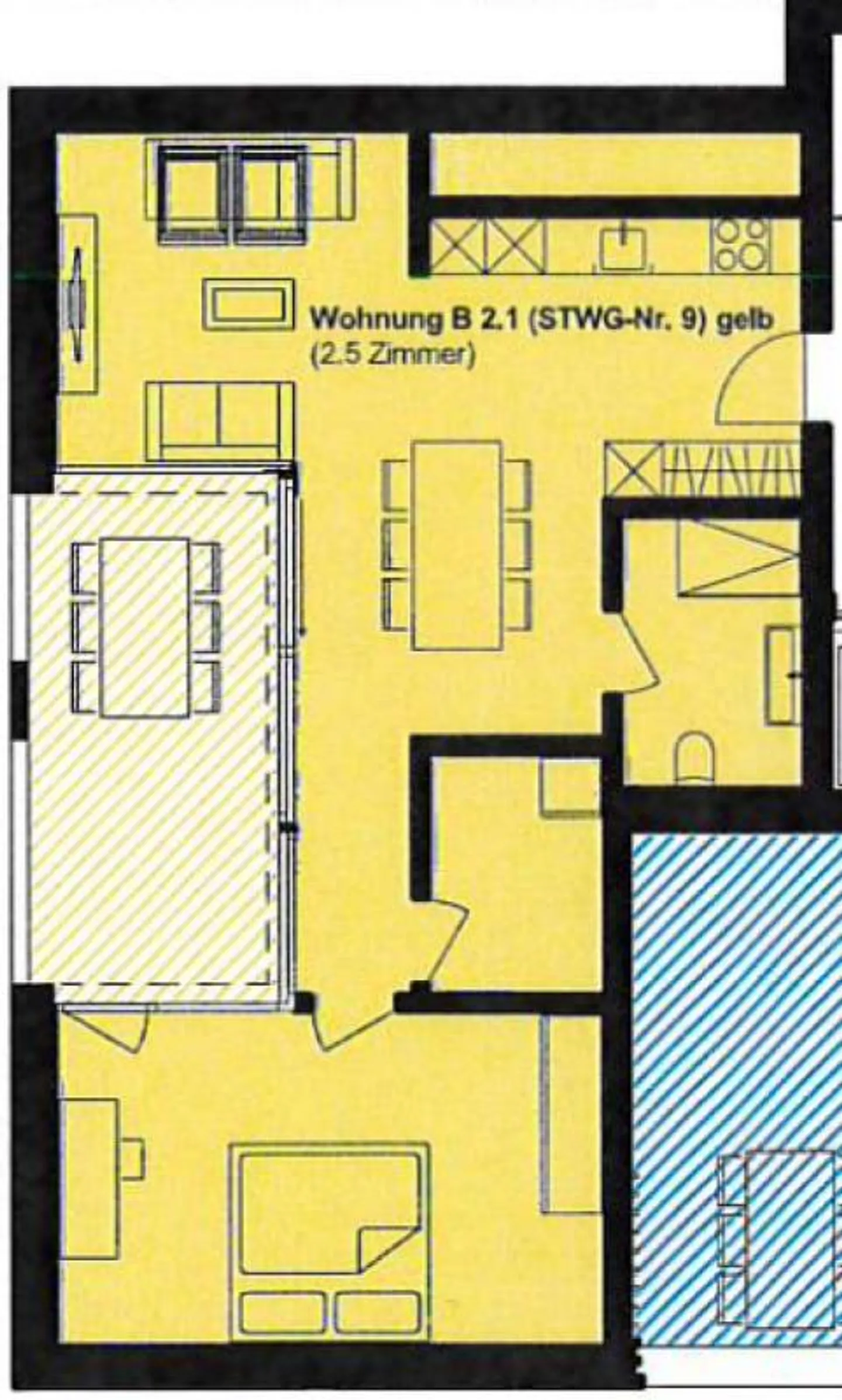 OBSTGARTEN WÜRENLINGEN - Spacious 2.5-Room Penthouse - Photo 8 of 8