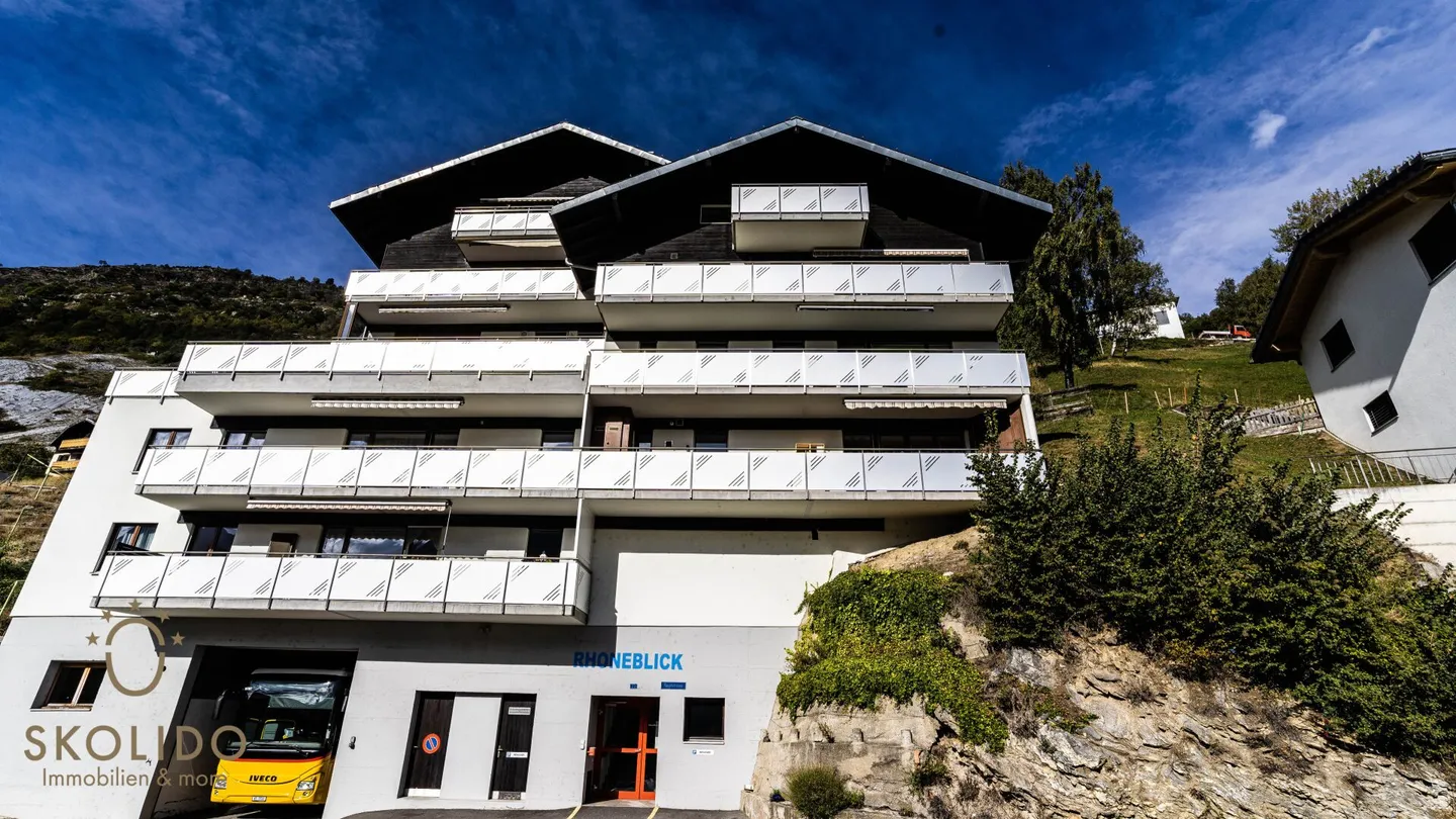 Appartamento 4,5 locali completamente ristrutturato con vista sulla valle del Rodano - Foto 18 di 20