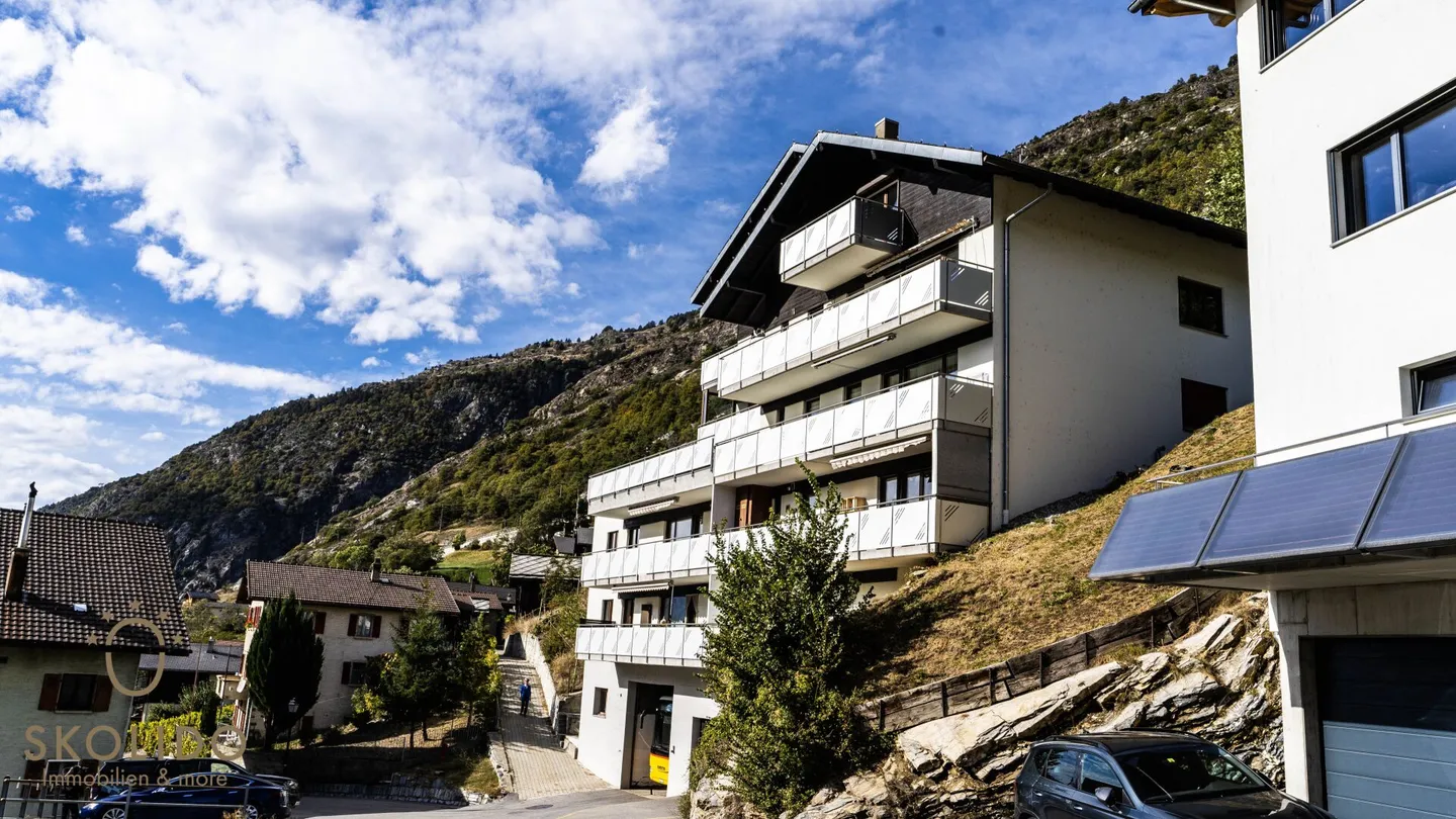 Appartamento 4,5 locali completamente ristrutturato con vista sulla valle del Rodano - Foto 19 di 20