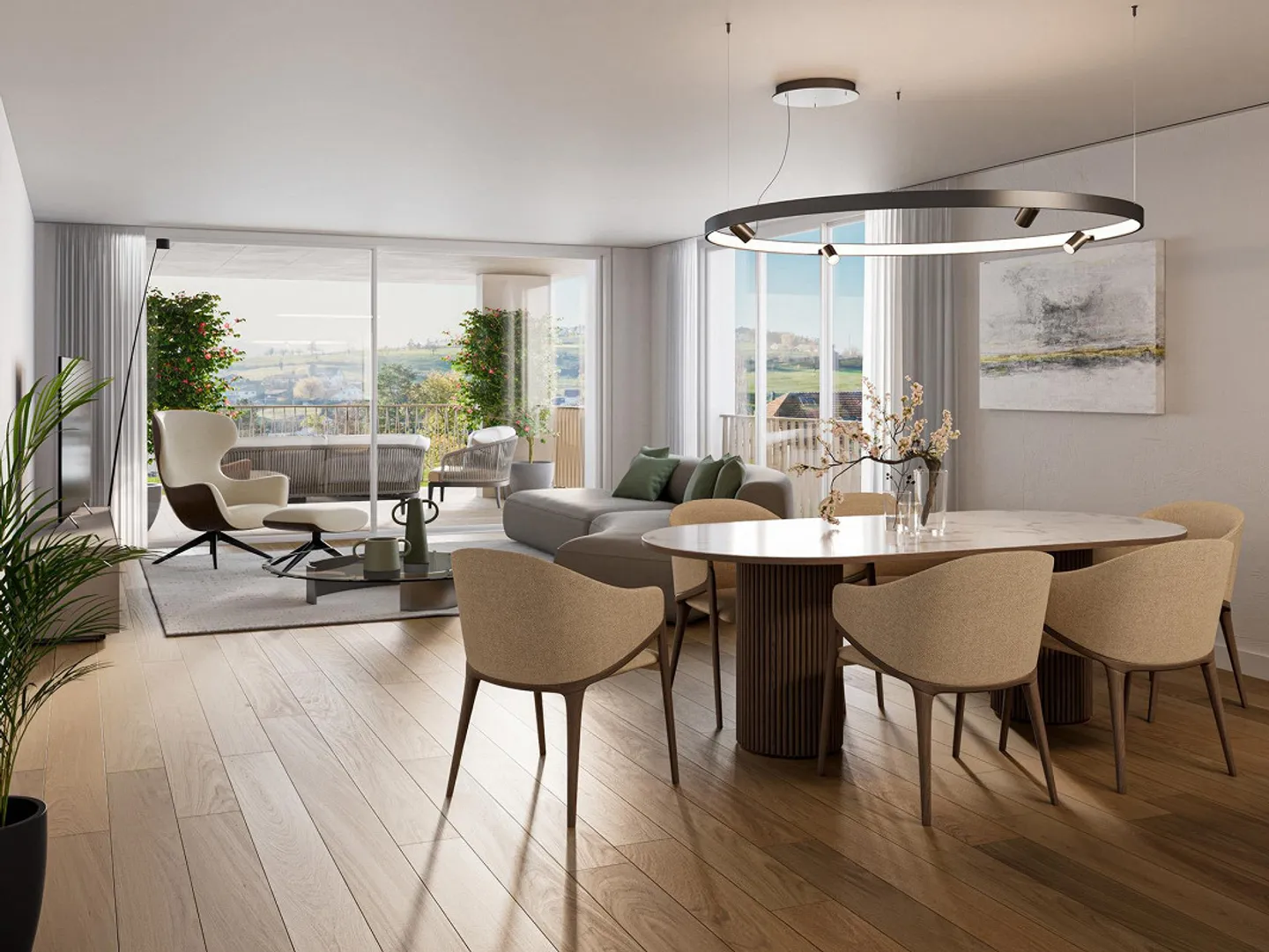 Vivre en famille à la campagne - «Türle» à Herznach - Photo 2 sur 7