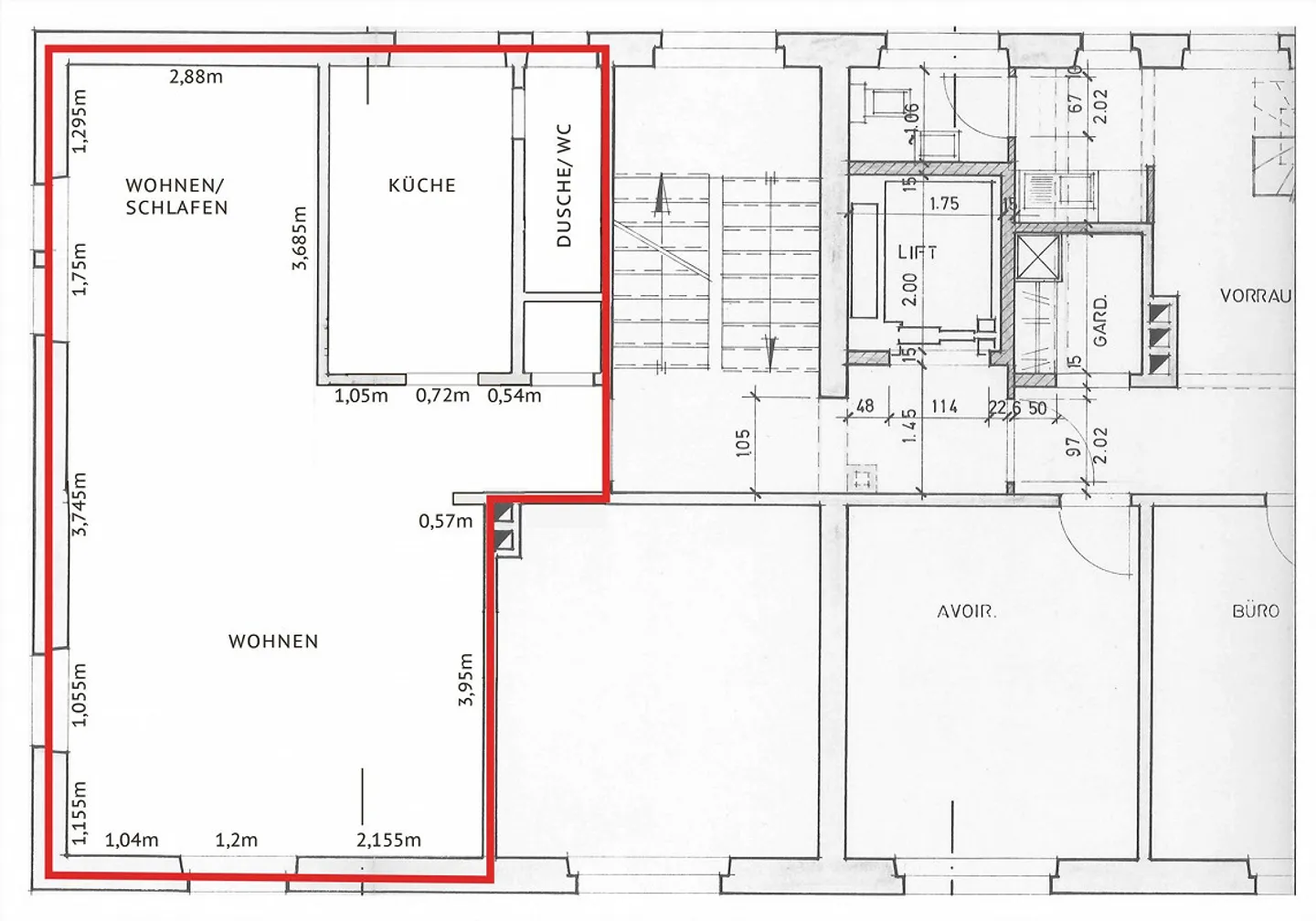 Moderne 1.5-Zimmer Wohnung - Foto 9 von 9