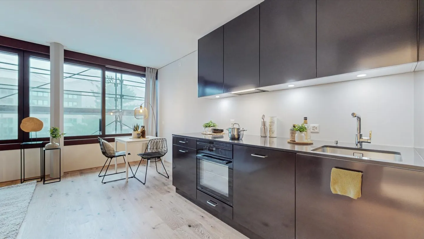 Modern apartment in BOLLWERK Basel - stylish living with high-quality expansion - Photo 1 of 5