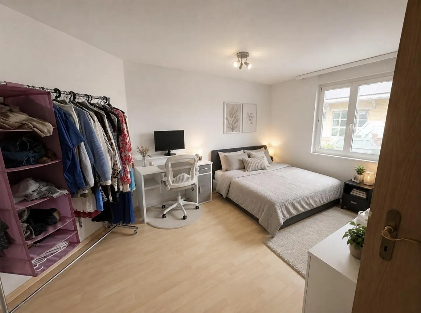 Helle 2.5-Zimmer-Wohnung mit Balkon - Foto 4 von 7