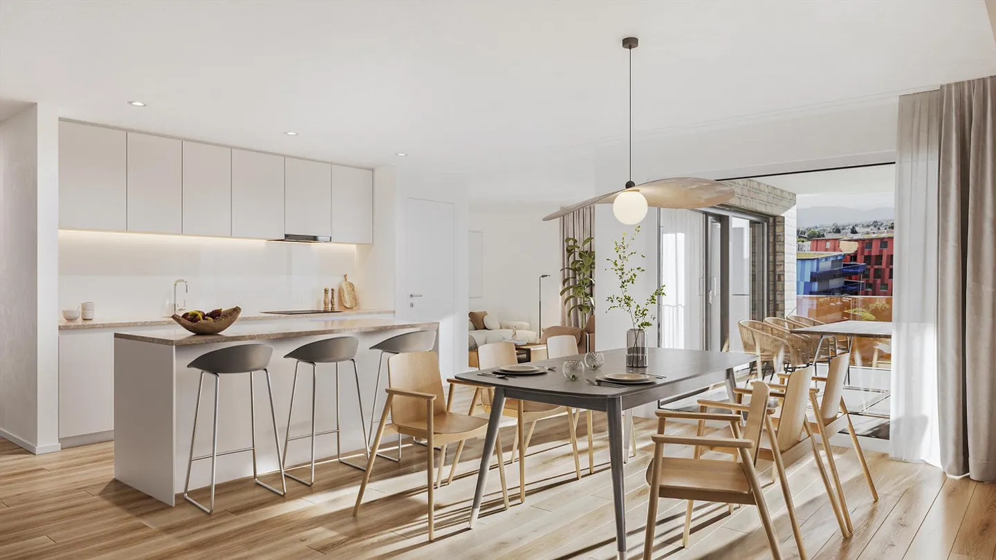 ::Nouveau bâtiment Widnau Ouest:: Appartements en copropriété de 2 ½, 3 ½, 4 ½ pièces - Photo 4 sur 13