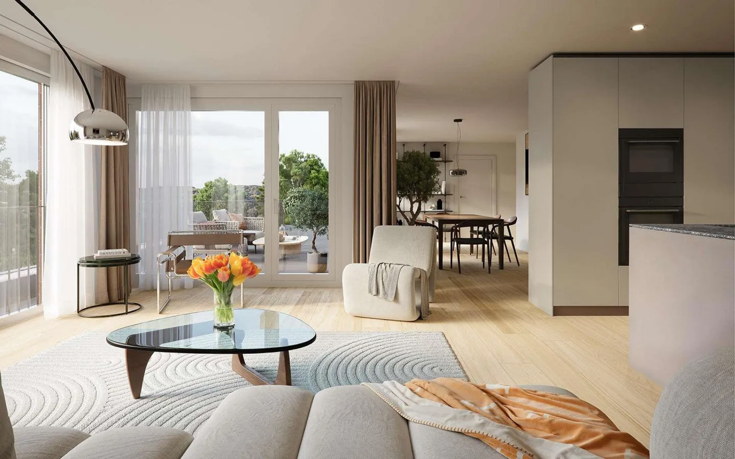 Appartement en attique de 5,5 pièces - Photo 2 sur 6