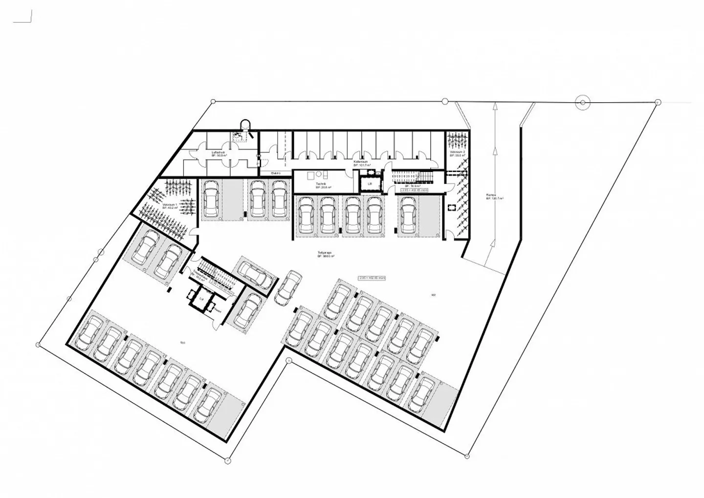 ::Nouveau bâtiment Widnau Ouest:: Appartements en copropriété de 2 ½, 3 ½, 4 ½ pièces - Photo 12 sur 13