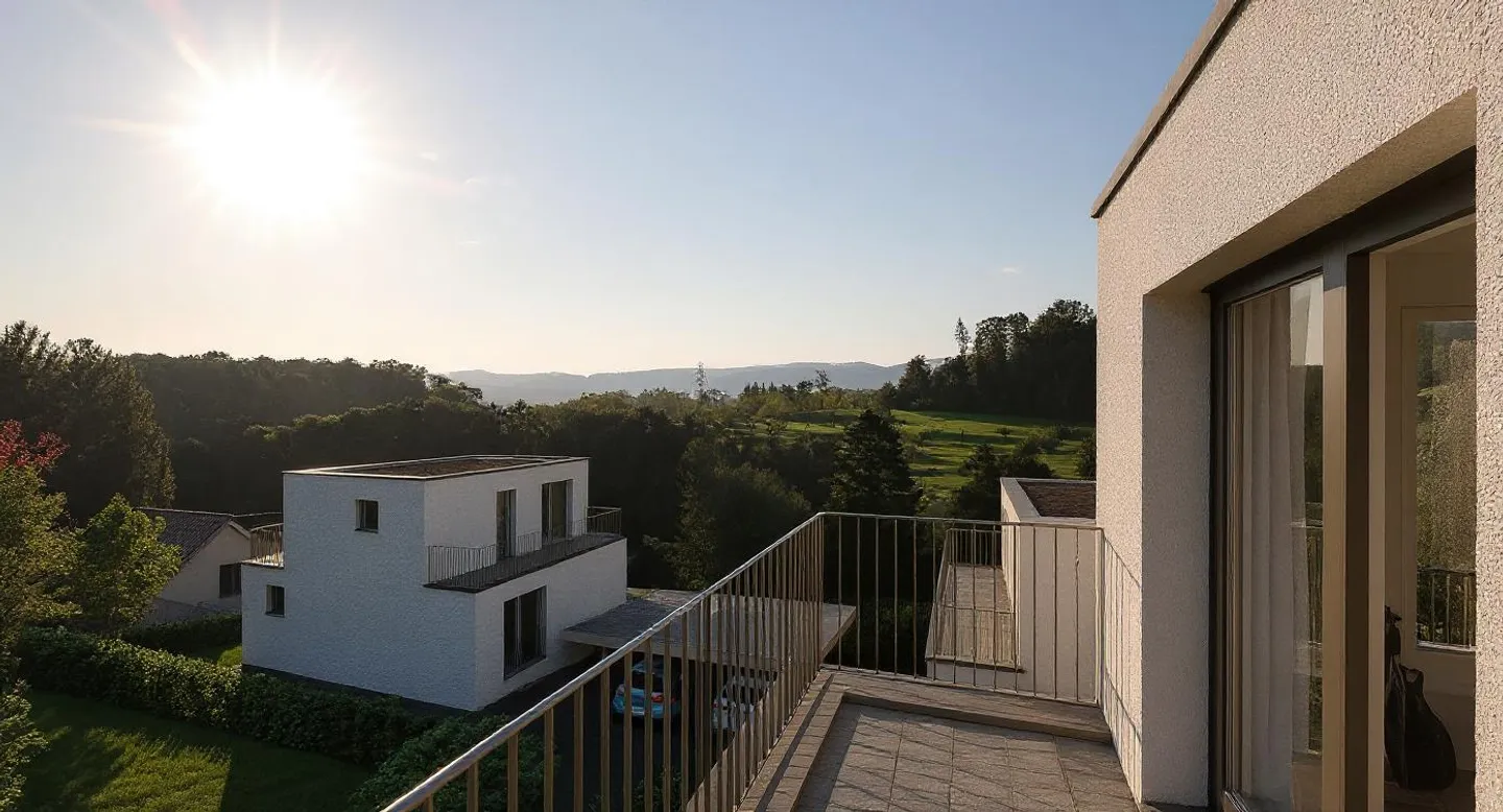 MAISON FAMILIALE RÊVÉE - MAISON INDIVIDUELLE NEUVE À THERWIL - Photo 5 sur 8