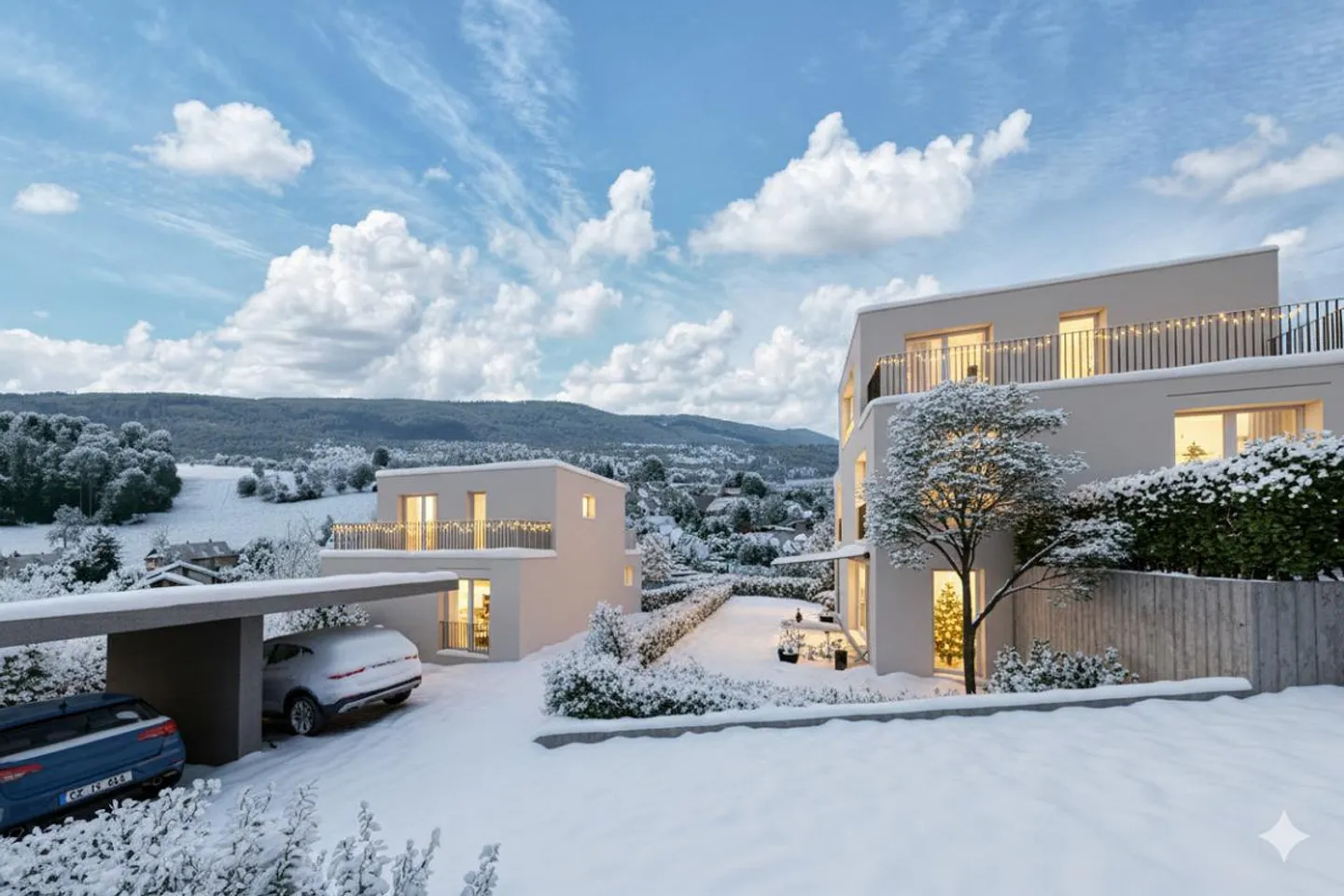 MAISON FAMILIALE RÊVÉE - MAISON INDIVIDUELLE NEUVE À THERWIL - Photo 8 sur 8