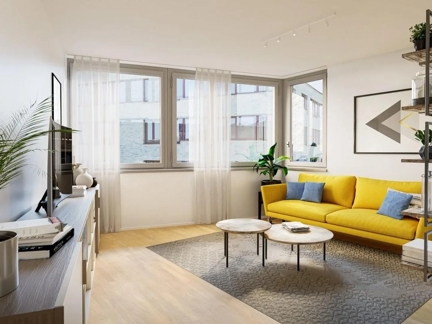 Charmante Wohnung in Les Cinq - Foto 1 von 5